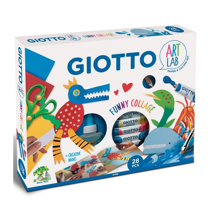 Coffret activités enfant Funny Collage Art Lab Giotto 