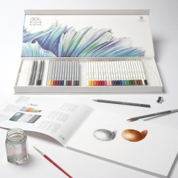 Coffret Studio Collection de crayons à dessin Winsor & newton