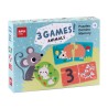 Coffret 3 jeux - Animaux