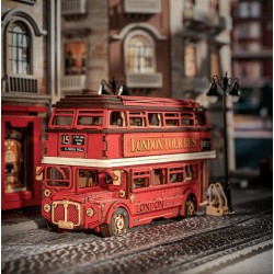 Maquette 3D en bois Rolife - London Tour Bus