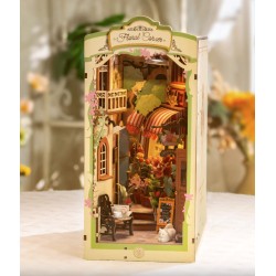 Maquette 3D en bois Rolife - Floral Corner Book Nook