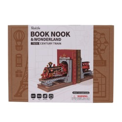 Maquette 3D en bois Rolife - Century Train Book Nook 