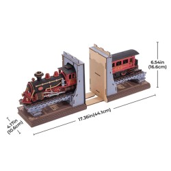 Maquette 3D en bois Rolife - Century Train Book Nook 