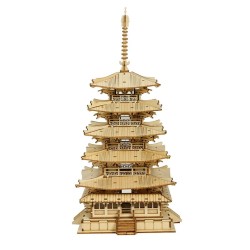 Maquette 3D en bois Rolife - Five-storied Pagoda