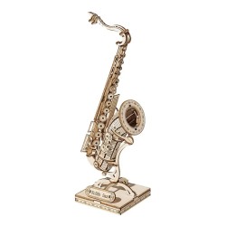 Maquette 3D en bois Rolife - Saxophone