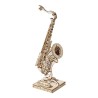 Maquette 3D en bois Rolife - Saxophone