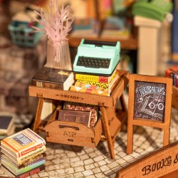 Maquette 3D en bois Rolife - Corner Bookstore