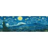 Puzzle 1000 pièces - Panoramique La nuit étoilée (élargi) de Van Gogh