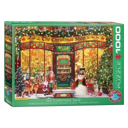 Puzzle 1000 pièces - Magasin de Noël, de Garry Walton