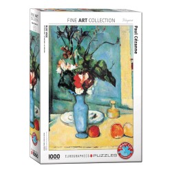 Puzzle 1000 pièces - Le Vase bleu, de Cézanne