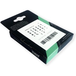 Set de pochoirs chiffres Serif Industrial x26pcs