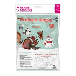 Kit Plastique dingue 7 suspensions de Noël