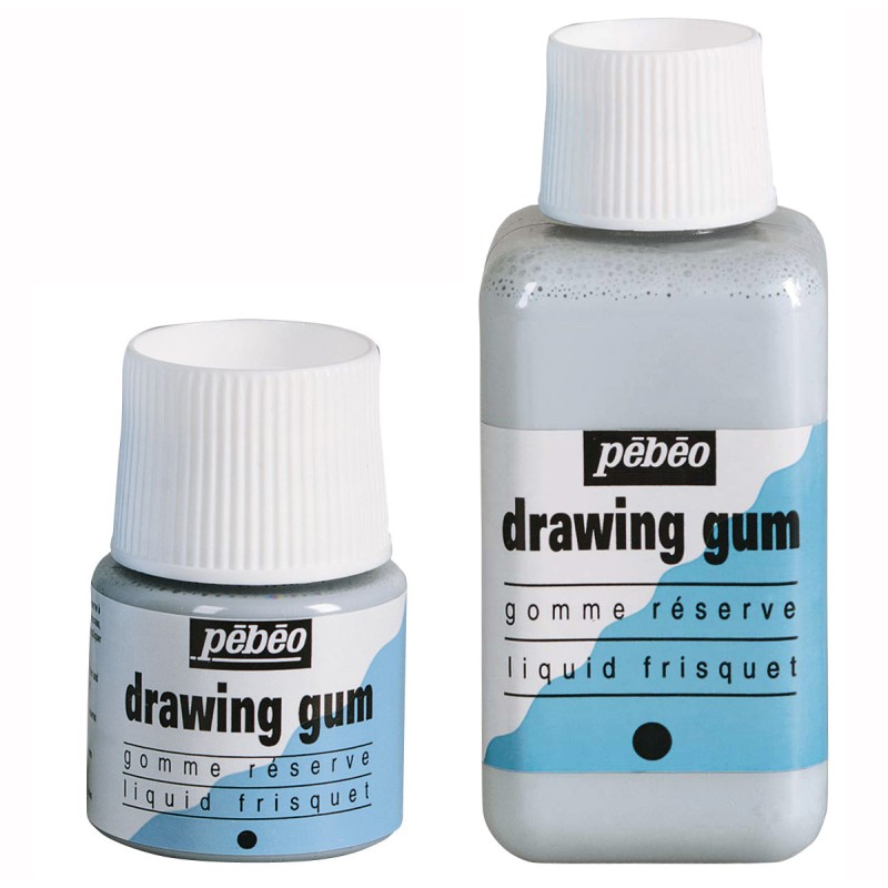 Pébéo kit drawing gum liquide de masquage marqueur