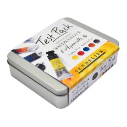 Test pack aquarelle extra-fine Sennelier 5 tubes de 10 ml