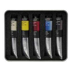 Test pack huile extra-fine Sennelier 5 tubes de 21 ml