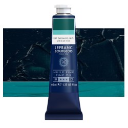 Peinture à l'huile Fine Lefranc, tube 40 ml