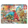 Puzzle Junior 100 pièces - Dinosaures