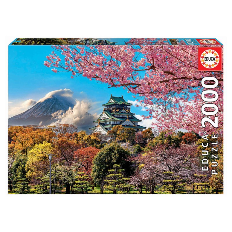 Puzzle 2000 pièces - Château d'Osaka, Japon