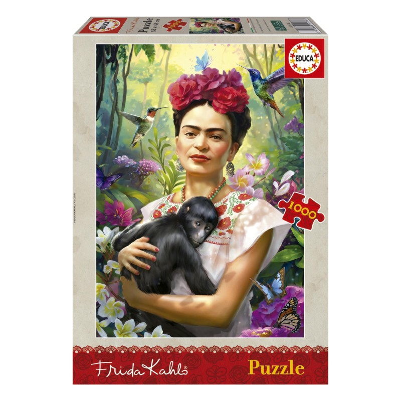 Puzzle 1000 pièces - Frida Kahlo