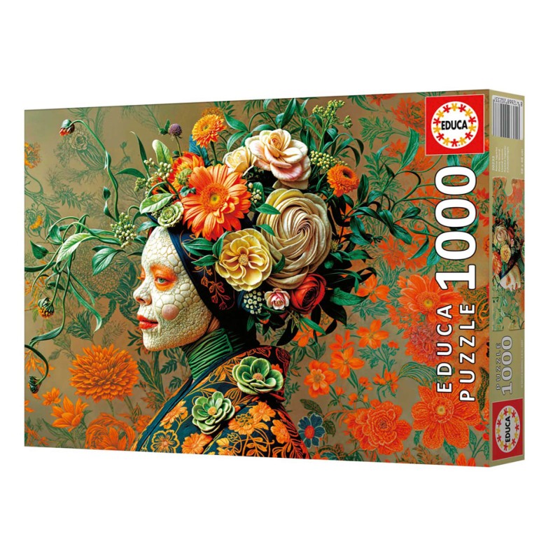 Puzzle 1000 pièces - Reine lézard