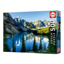 Puzzle 500 pièces - Lac en Alberta