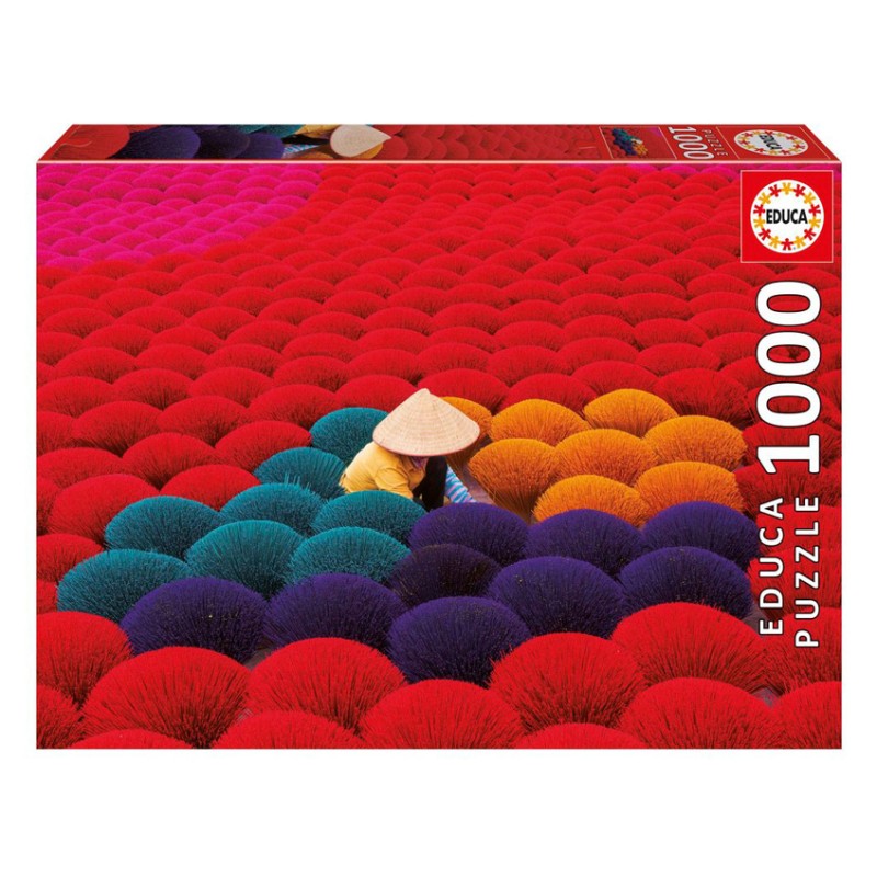 Puzzle 1000 pièces - Village d'encens