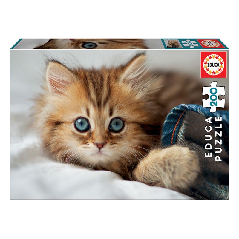 Puzzle Junior 200 pièces - Chaton