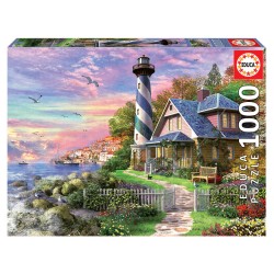 Puzzle 1000 pièces - Phare à Rock Bay