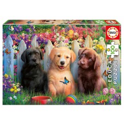 Puzzle Junior 100 pièces - Chiots