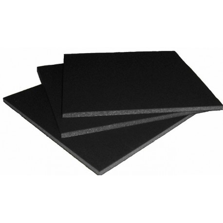 Carton mousse noir 5 mm grand format 100x140 cm