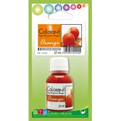 Colorant liquide pour bougie 27ml - Orange