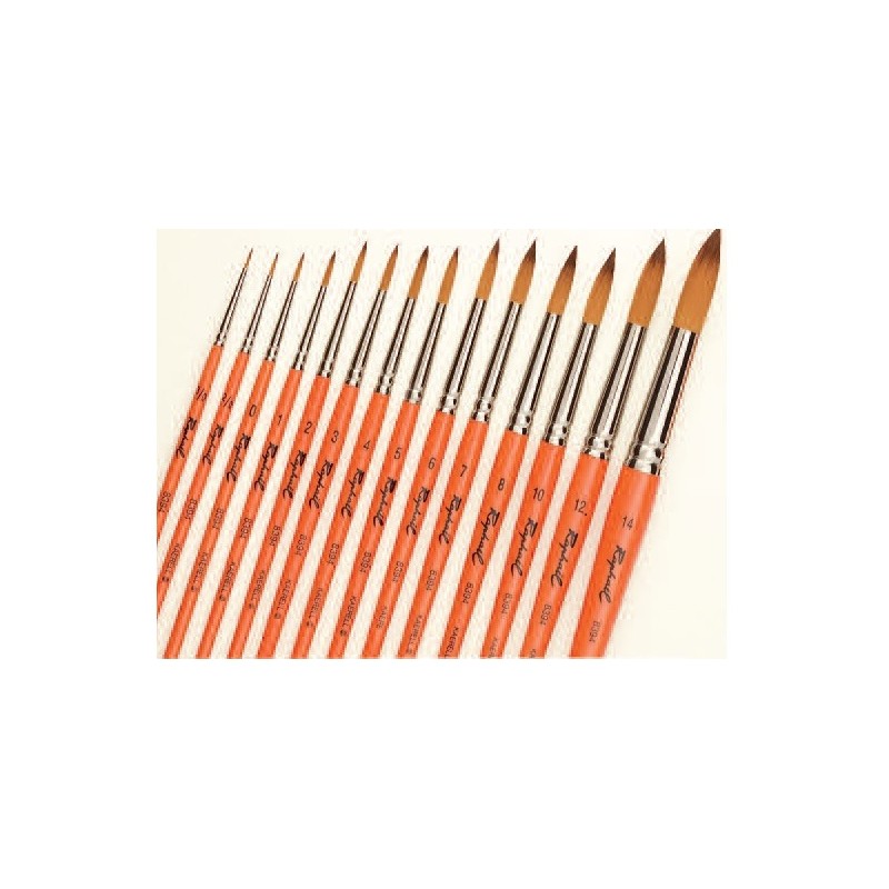 Pinceau - Plat - Acrylique - Fibres synthétiques - Précision - Série 8930 -  N°6 - Raphaël - Meilleur prix