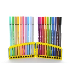 Boîtes de 20 feutres de coloriage Pen 68 Stabilo Colorparade