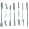 Spatules ébauchoirs pour plâtre et sculpture en inox