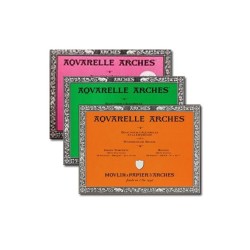 Bloc Papier Aquarelle Arches - 20F - 31x41cm - 300g/m²